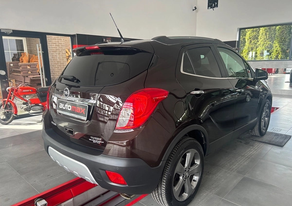 Opel Mokka cena 42900 przebieg: 155400, rok produkcji 2015 z Brańsk małe 704